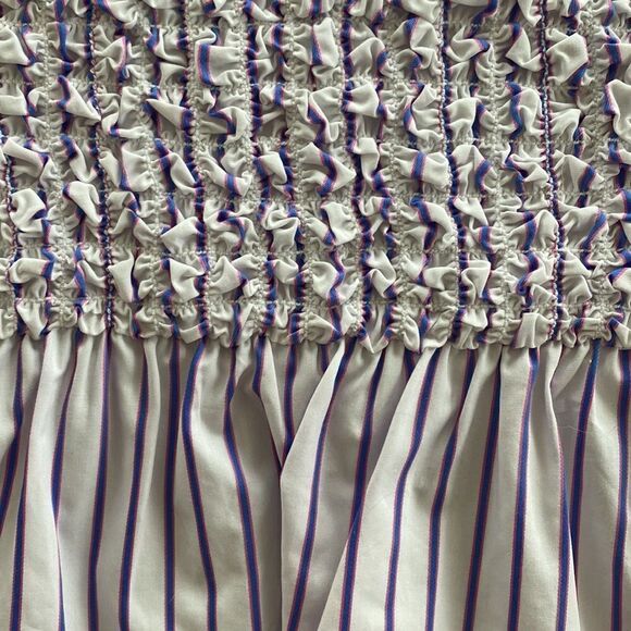 nwt Petersyn Benson Hatter Smocked Mini Dress - Picture 7 of 10